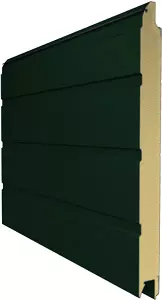 Секционные ворота Alutech Prestige Comfort 50 3000x2125 зеленый мох RAL 6005